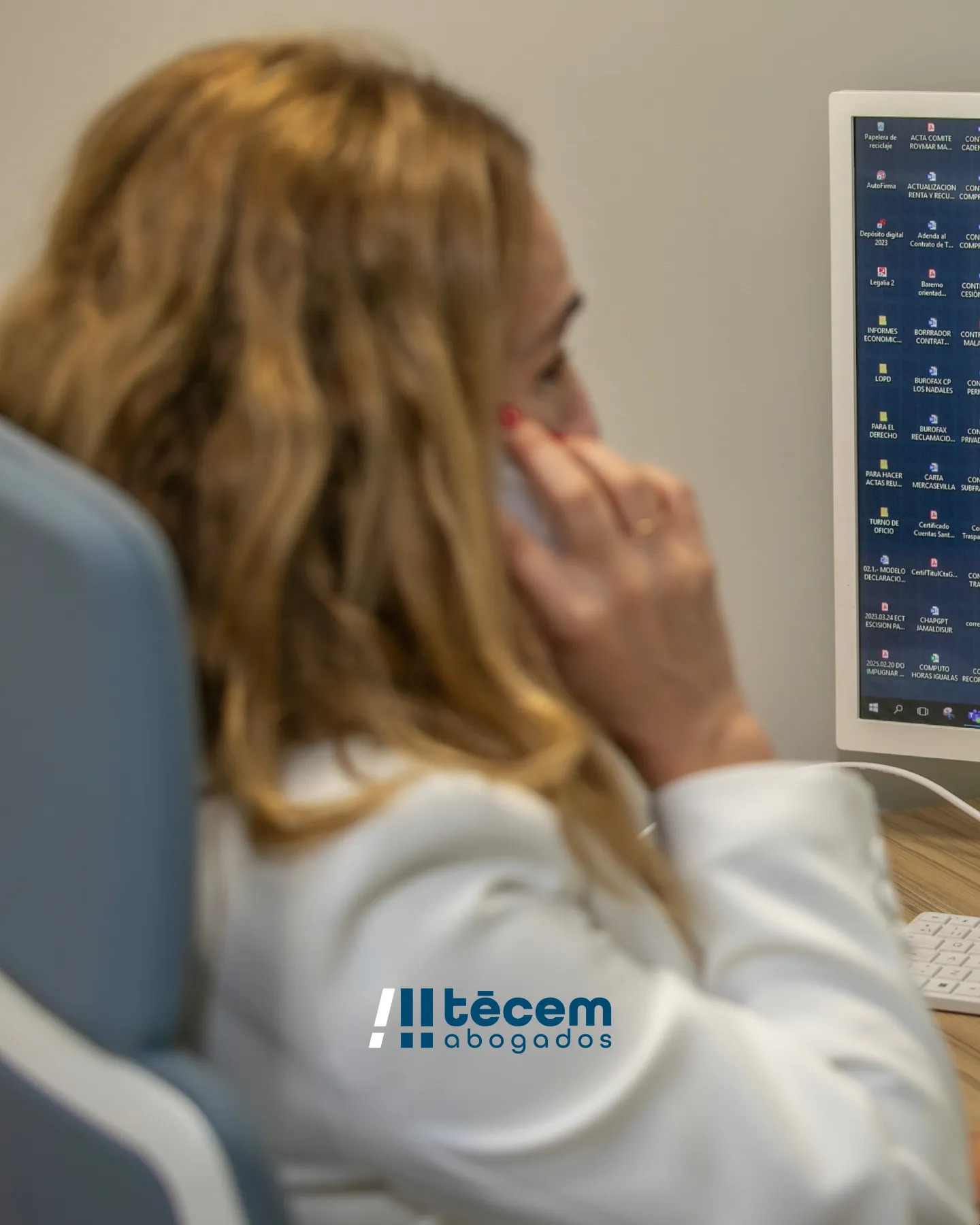 Tecem lawyer reviews a private limited company's shareholders' register by phone in Málaga
